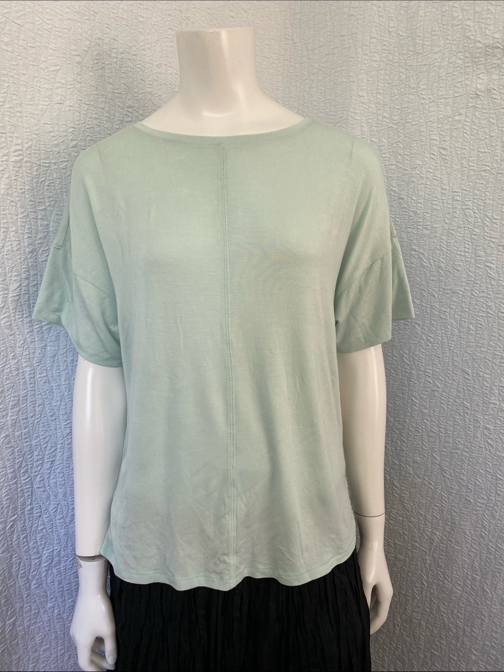 Zella Relaxed Short Sleeve Active Workout Tee - Mint